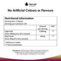 New Leaf Sage Leaf Tablets